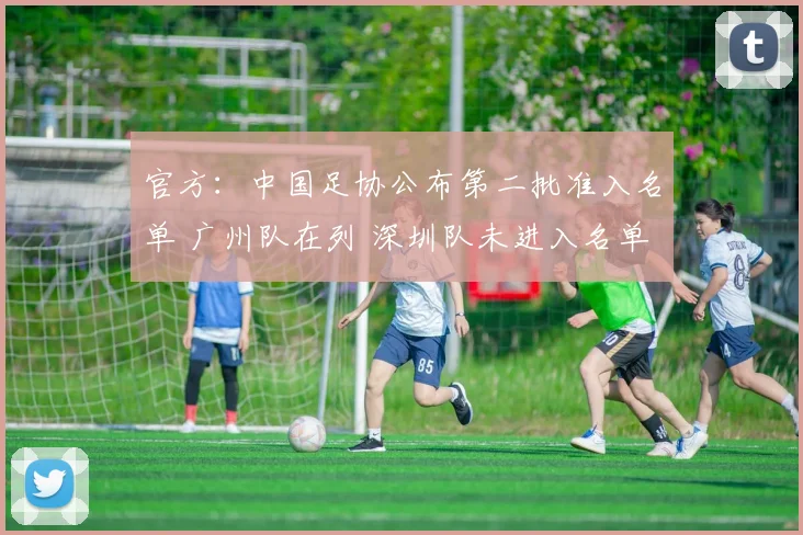 官方：中国足协公布第二批准入名单 广州队在列 深圳队未进入名单